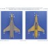 1/48 USAF Thunderbirds F-16C Falcon Fighter Colour Separation Mask for Kinetic