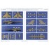 1/48 NATO Tiger Meet Belgian AF 31 Tiger Squadron F-16AM Paint for Kinetic