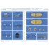 1/72 F-35C Lightning II Fighter Colour Separation Mask for Italeri #1469 Kit