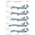 1/48 Sukhoi Su-27 Flanker Russian AF Mask n Decals for Great Wall Hobby