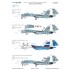 1/48 Sukhoi Su-27 Flanker Russian AF Mask n Decals for Great Wall Hobby