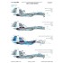 1/48 Sukhoi Su-27 Flanker Russian AF Mask n Decals for Great Wall Hobby