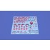 1/48 Sukhoi Su-27 Flanker Russian AF Mask n Decals for Great Wall Hobby