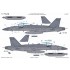 1/48 EA-18G Growler Decal Anthology Part 6 for Meng Kit