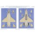 1/48 Turkish AF F-16C NATO Tiger Meet Mask n Decals for Kinetic K48102