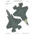 1/72 F-35A Lightning II Mask and Decals for Tamiya #60792 Kit