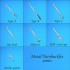 1/32 Metal Turnbuckles Anchor Points/Eyelets (60pcs) 
