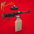 1/48 WWI Lewis Mk.I Stripped Full Heat Sinks Machine Guns (2pcs, Resin)