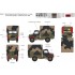 1/35 British GS truck 30cwt 4x2 Bedford OXD with (metal cargo body)
