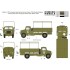 1/35 British Bedford OYD 3t 4x2 GS Truck (Metal Cargo Body)