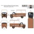 1/35 British Bedford OYD 3t 4x2 GS Truck (Metal Cargo Body)