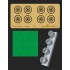 1/72 T-65 X-Wing Engines Nozzles for Bandai kit [Star Wars Trilogy / Rogue One]