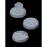Wargaming - Resin Zombie Graveyard Bases 40mm (3pcs)
