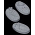 Wargaming - Resin Zombie Graveyard Bases 60mm (3pcs)