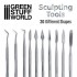 10x Double-headed Sculpting Tool
