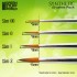 GREEN SERIES Synthetic Brush Set (00, 0, 1, 2)