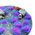 Self-Adhesive Martian Fluor Tufts - Sulley Purple-Blue for Diorama Scenery