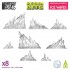 1/48-1/35 Resin Ice Waves for Dioramas (8pcs)