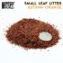 1/72 - 1/22 Small Leaf Litter #Autumn Orange (Leaves size 1-2 mm, approx. 10g)