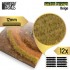 Model Grass Tuft Strips #Beige (Fiber 12mm high, Length 6cm, Sheet 7x14cm)