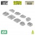 Mecha Model Detail Parts - Control Panel Accessories