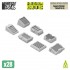 Mecha Model Detail Parts - Square Vernier