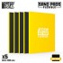 Flexible Sand Pads Grit #280 Colour OCHRE (5pcs, each 100x80x5mm)