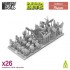 1/48, 1/35 Animals - Pigeons (26pcs)