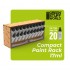 Vertical Paint Rack Organizer (Capacity: 20x 17ml bottles)
