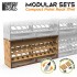 Vertical Paint Rack Organizer (Capacity: 20x 17ml bottles)