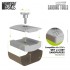 Hand Sandpaper Holder #Curved (45mm wide, 1pc)