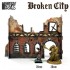 Broken City - Terrain Set for Dioramas and Scenery (8pcs)