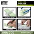 30mm Polystyrene Open-Cell XPS Foam (200 x 300mm, density: 33 kg/m&sup3;)