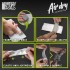 Air Dry Modeling Foam Clay (250g, Black)
