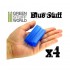 Blue Stuff Mold 4 Bars (thermoplastic molding material)