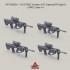1/35 EF88C Austeyr w/F2 SpectreDR Sight & LAIRD Laser (4pcs)