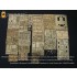 1/35 WWII German SdKfz.10/5 2cm Flak38 Super Detail Set for Dragon 6677 kit