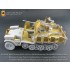 1/35 WWII German SdKfz.10/5 2cm Flak38 Super Detail Set for Dragon 6677 kit