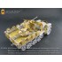 1/35 WWII German SdKfz.10/5 2cm Flak38 Super Detail Set for Dragon 6677 kit