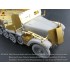 1/35 WWII German SdKfz.10/5 2cm Flak38 Super Detail Set for Dragon 6677 kit