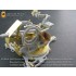 1/35 WWII German SdKfz.10/5 2cm Flak38 Super Detail Set for Dragon 6677 kit