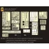 1/35 WWII German 3.7cm Flak43 Flakpanzer IV "Ostwind" Super Detail Set for Dragon 6550 kit
