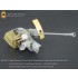 1/35 WWII German 3.7cm Flak43 Flakpanzer IV "Ostwind" Super Detail Set for Dragon 6550 kit