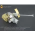1/35 WWII German 3.7cm Flak43 Flakpanzer IV "Ostwind" Super Detail Set for Dragon 6550 kit