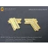 1/35 WWII German 3.7cm Flak43 Flakpanzer IV "Ostwind" Super Detail Set for Dragon 6550 kit