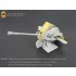 1/35 WWII German 3.7cm Flak43 Flakpanzer IV "Ostwind" Super Detail Set for Dragon 6550 kit