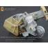 1/35 WWII German 3.7cm Flak43 Flakpanzer IV "Ostwind" Super Detail Set for Dragon 6550 kit