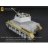 1/35 WWII German 3.7cm Flak43 Flakpanzer IV "Ostwind" Super Detail Set for Dragon 6550 kit