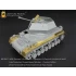 1/35 WWII German 3.7cm Flak43 Flakpanzer IV "Ostwind" Super Detail Set for Dragon 6550 kit