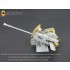 1/35 WWII German 3.7cm Flak43 Flakpanzer IV "Ostwind" Super Detail Set for Dragon 6550 kit